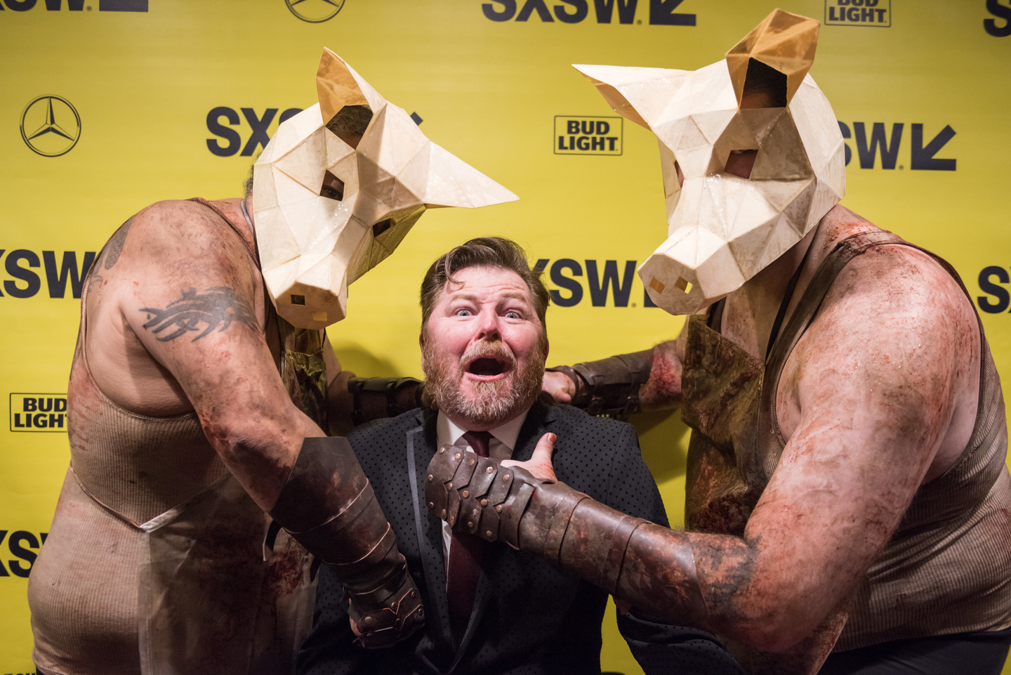 Owen Egerton at the Blood Fest World Premiere. Photo by Tico Mendoza