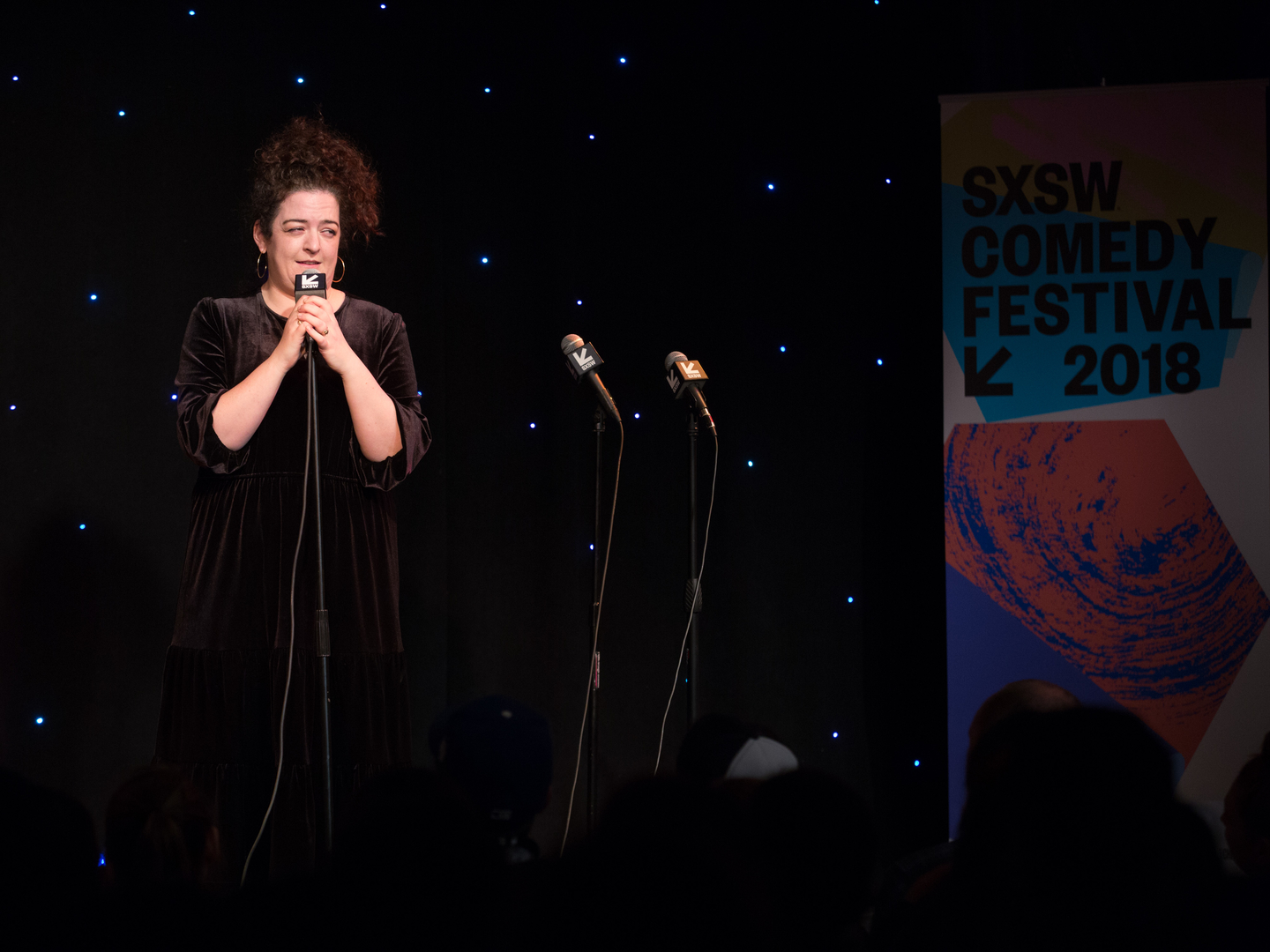 Maeve Higgins at the Butterboy Comedy Show. Photo by Jay Nicholas