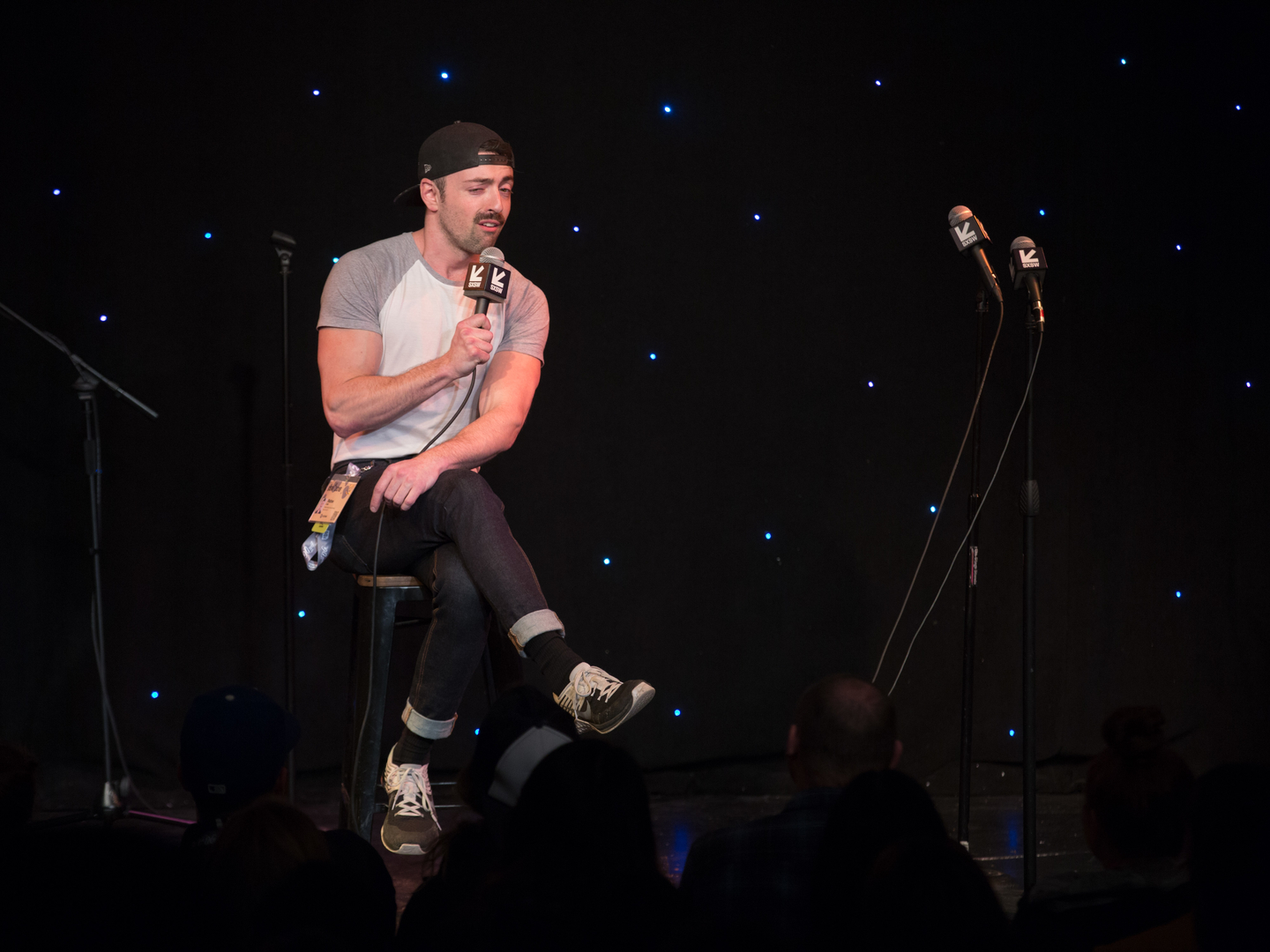 Matteo Lane at the Butterboy Comedy Show. Photo by Jay Nicholas