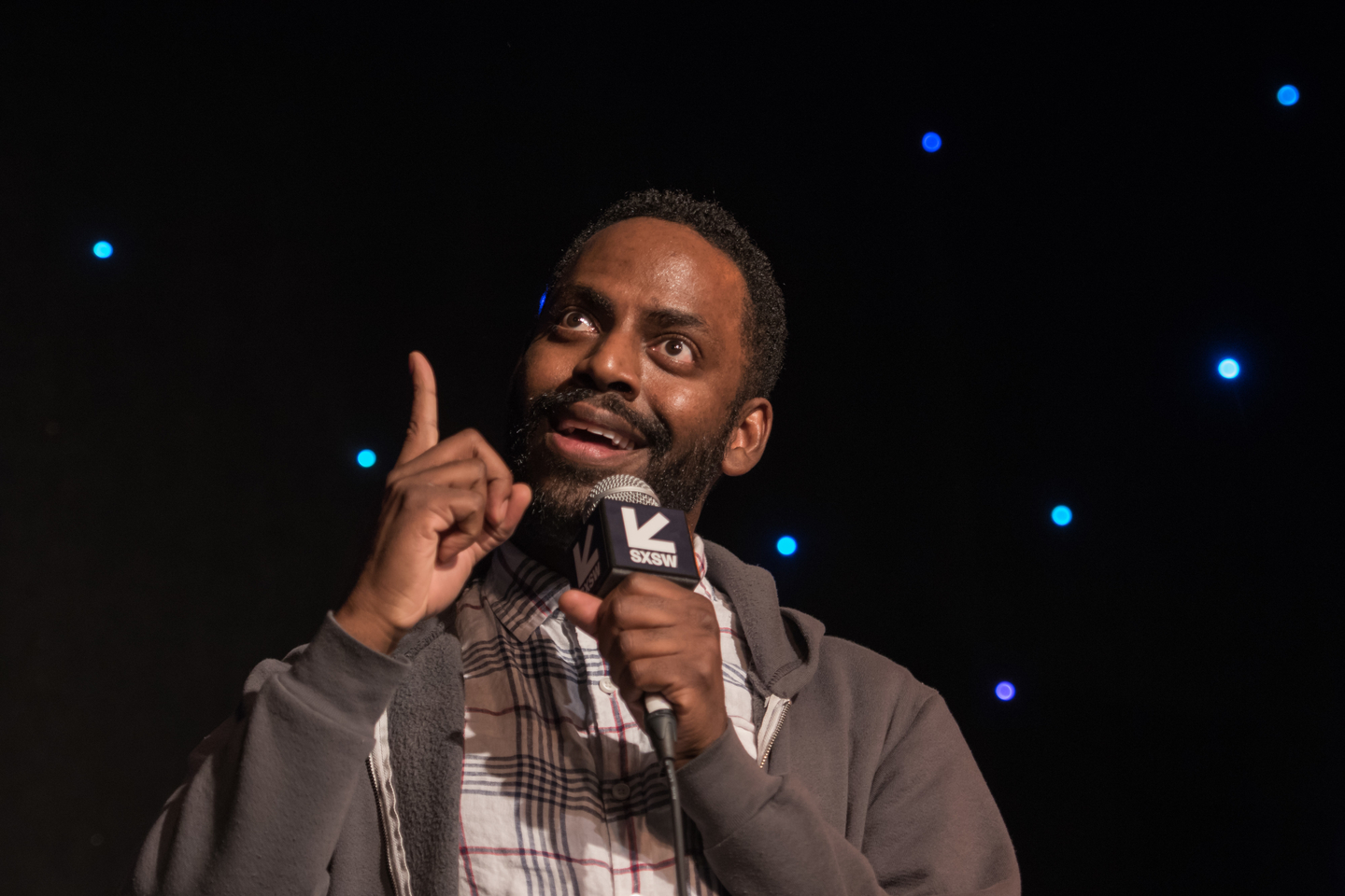 Baron Vaughn at Comedy Central's Corporate Retreat. Photo by Tico Mendoza