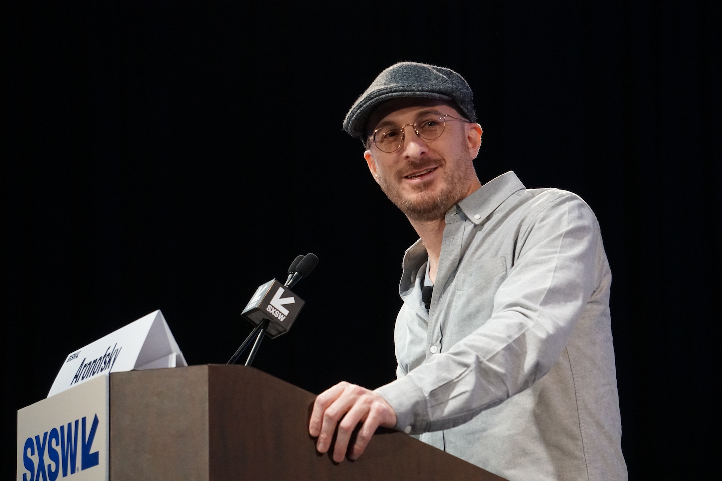 Film Keynote: Darren Aronofsky. Photo By Bryn Beausoleil