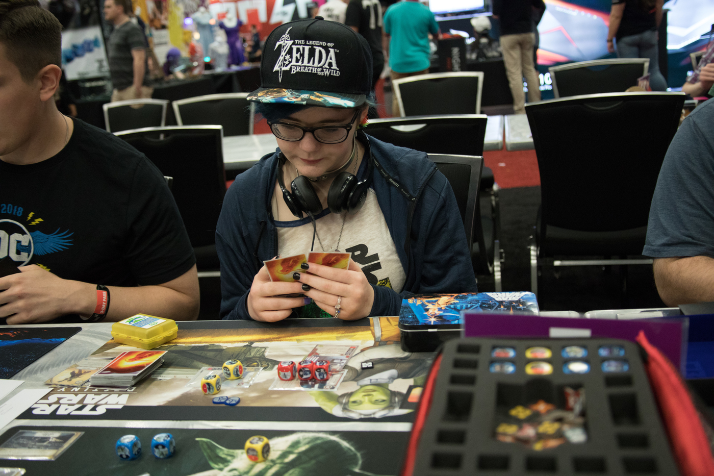 Star Wars: Destiny Galactic Qualifier Trilogy Format. Photo by Abigail Craig