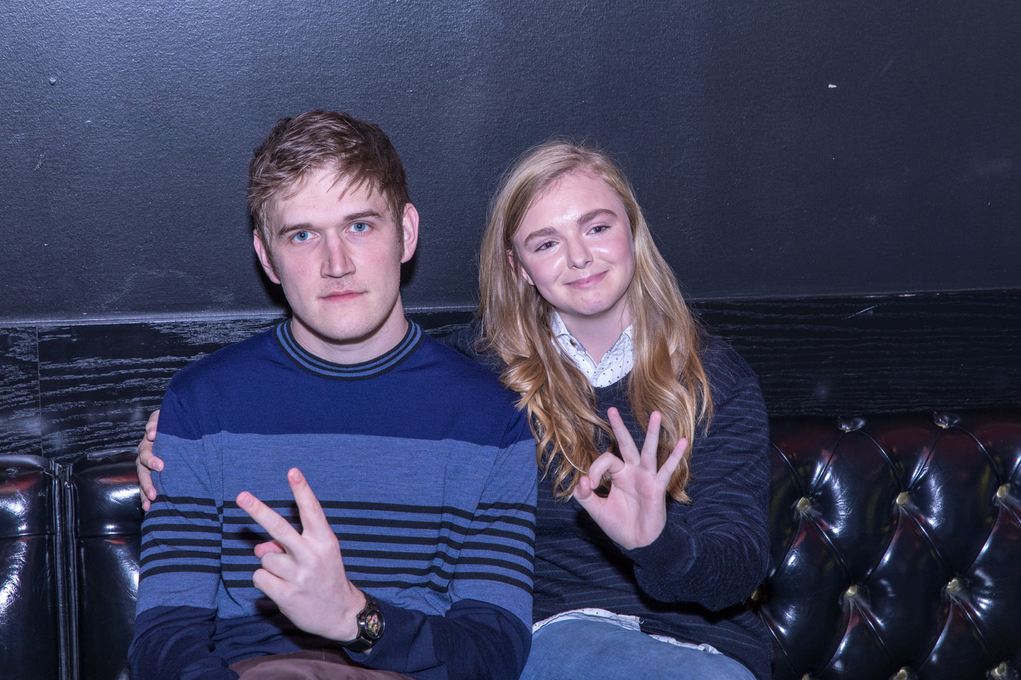 Bo Burnham and Elsie Fisher at the Eighth Grade Screening. Photo by Cal Holman