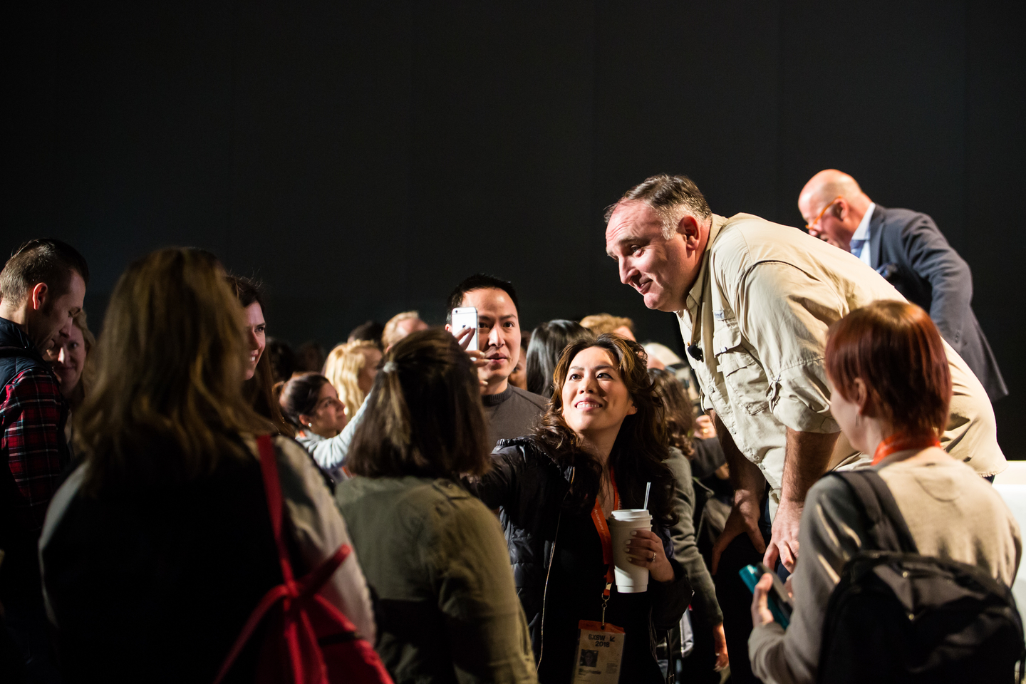 Chef José Andres hosted “Changing the World Through Food.” Photo by Errich Petersen