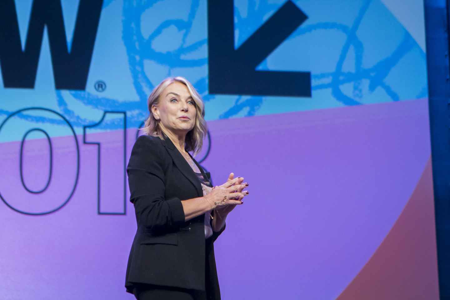 Interactive Keynote: Esther Perel. Photo by Adrianne Schroeder