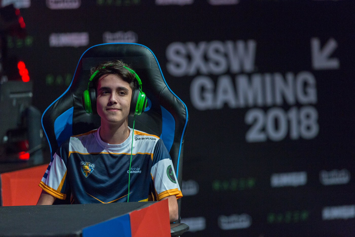 SXSW Gaming Tournament Stage. Photo by Cal Holman