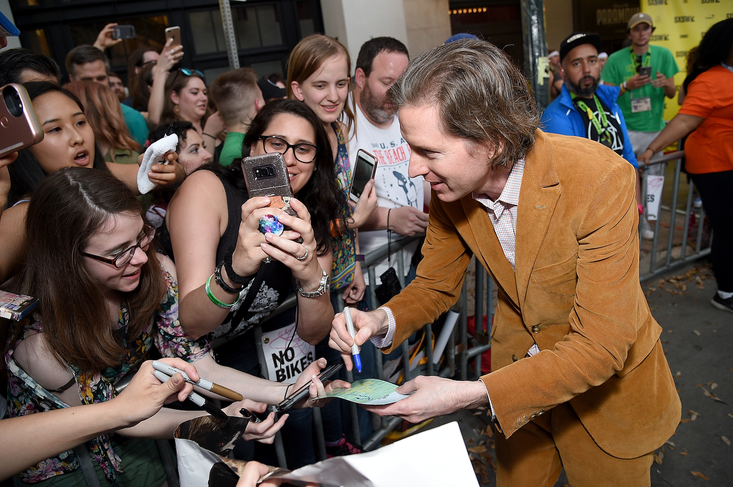 Wes Anderson at the Isle of Dogs Premiere. Photo by Michael Loccisano/Getty Images for SXSW