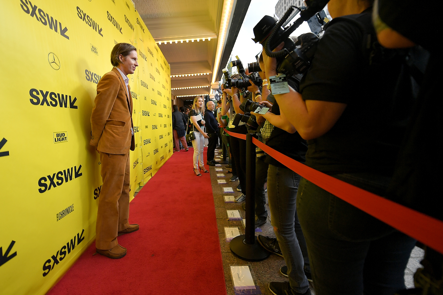 Wes Anderson at the Isle of Dogs Premiere. Photo by Michael Loccisano/Getty Images for SXSW