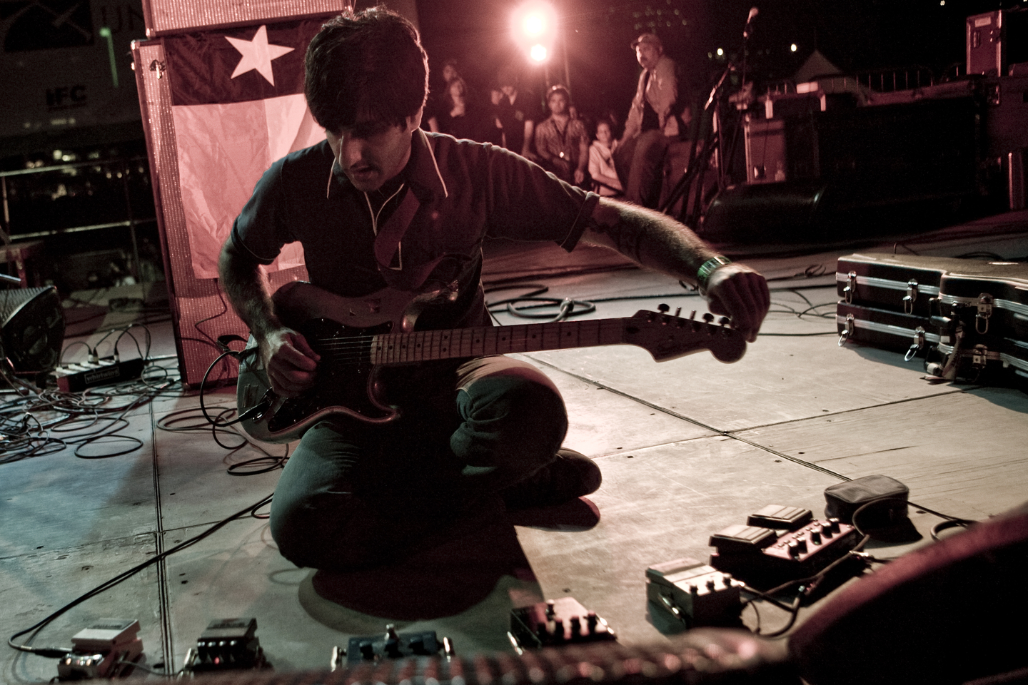 Explosions in the Sky, 2009. Photo by Gideon Tsang