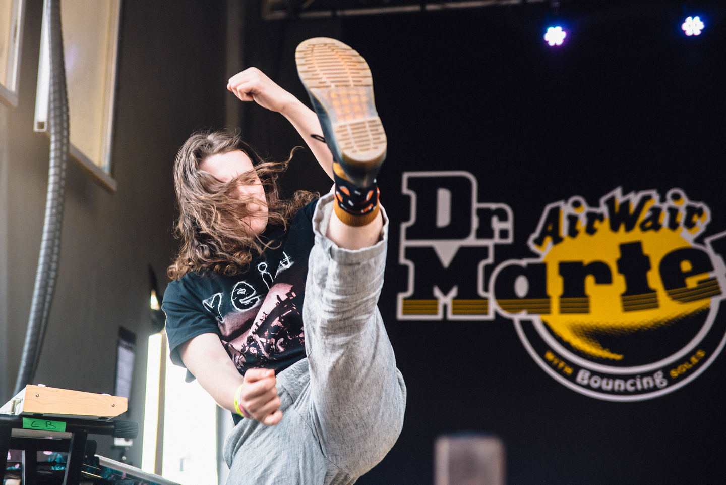 White Reaper was one of the bands at Wednesday afternoon’s Dr. Martens Presents: COLLiDE at Container Bar. Photo by Jordan Hefler