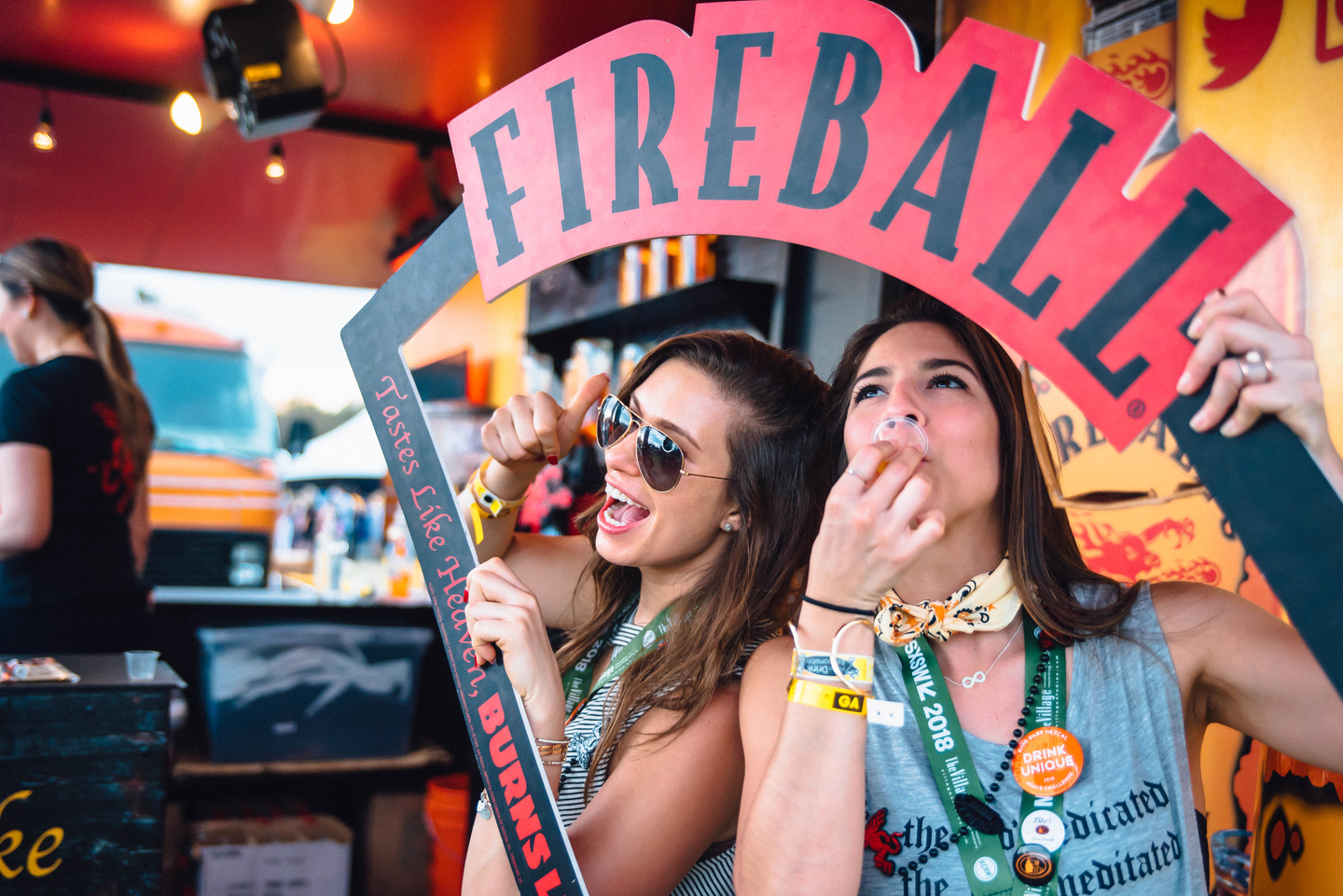 Fireball Whisky Bar is one of the eating and drinking options at the The SXSW Outdoor Stage presented by MGM Resorts.
