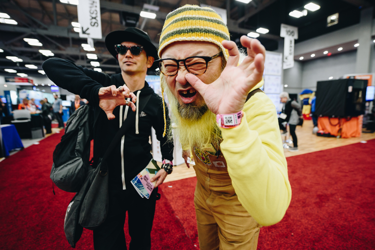 Check out the Trade Show. You might meet Peelander Yellow! Photo by Judy Won
