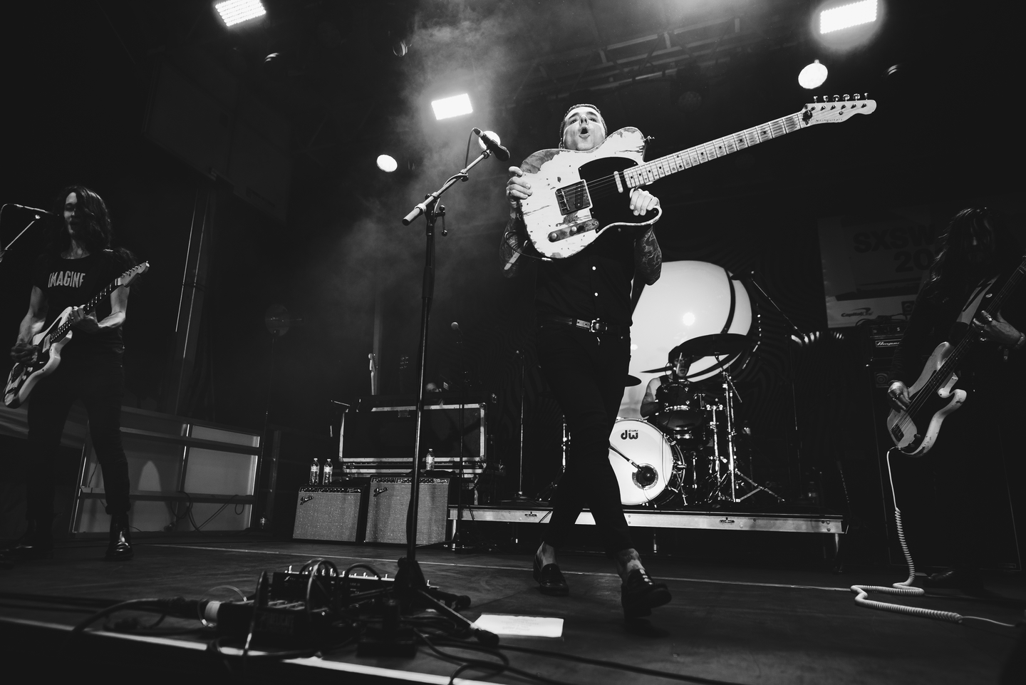 Dashboard Confessional at the Pandora @ SXSW showcase at The Gatsby. Photo by Judy Won