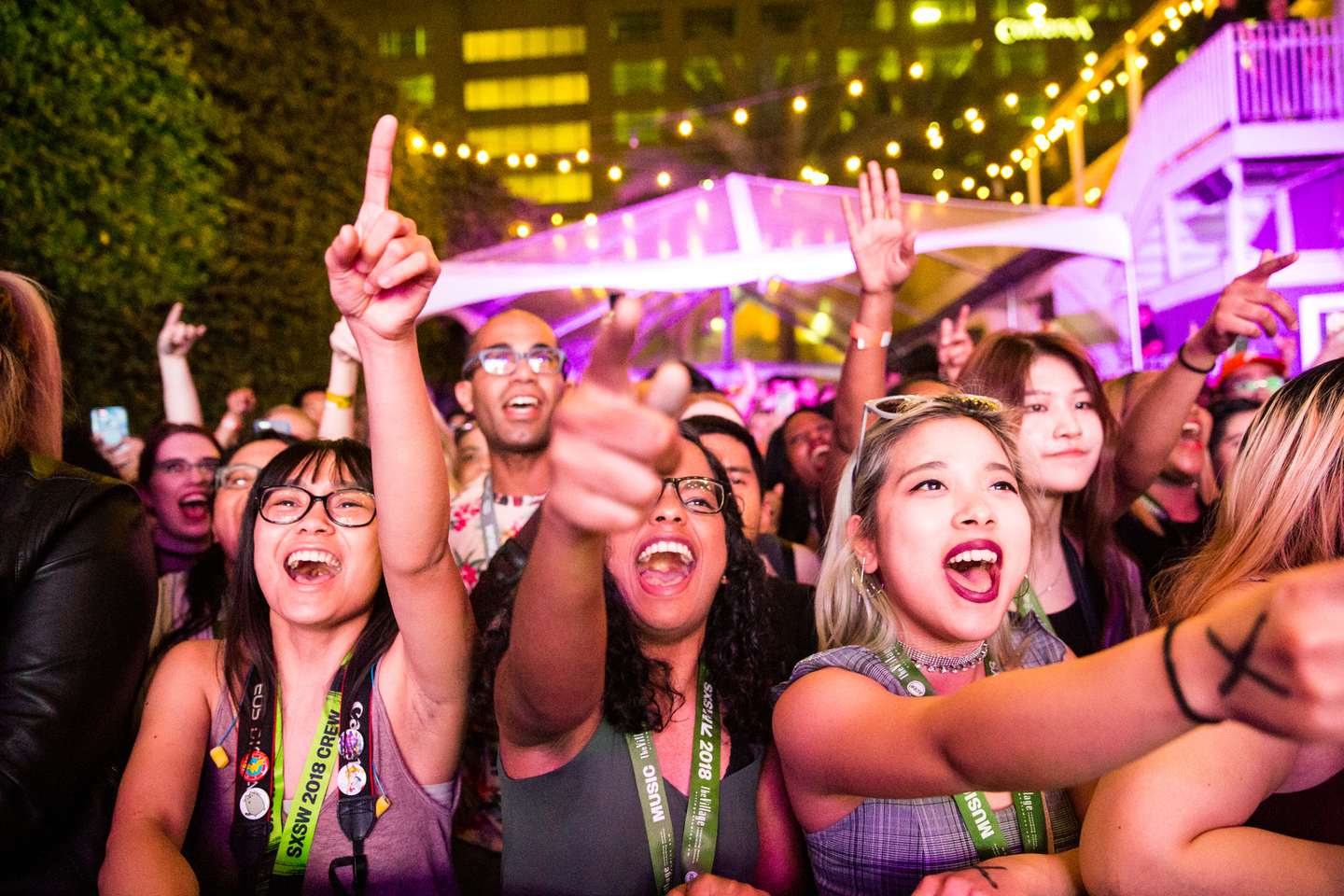 The crowd during Junoflo, presented by Korea Spotlight. Photo by Alexa Gonzalez Wagner