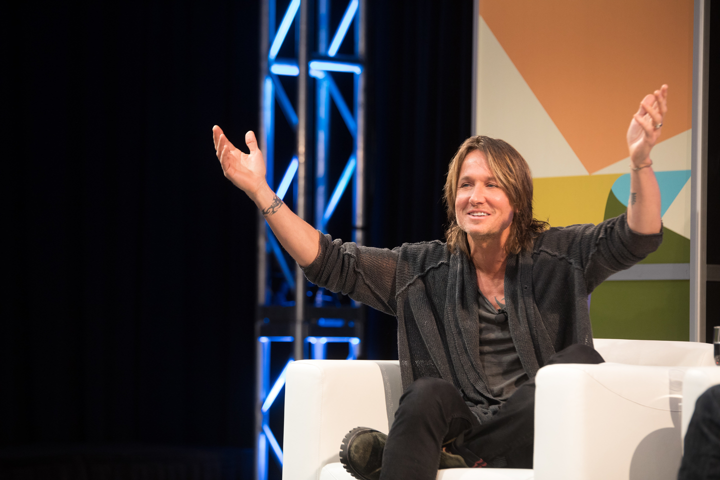 Keith Urban at his Featured Session. Photo by Michael Caufield