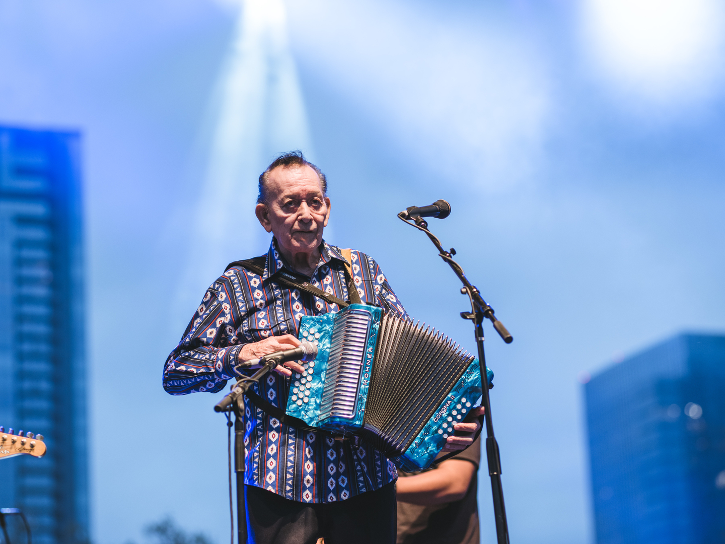 Flaco Jimenez, 2018. Photo by Carol Watson