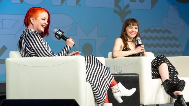 Music Keynotes Shirley Manson & Lauren Mayberry with Puja Patel - Photo by Errich Petersen