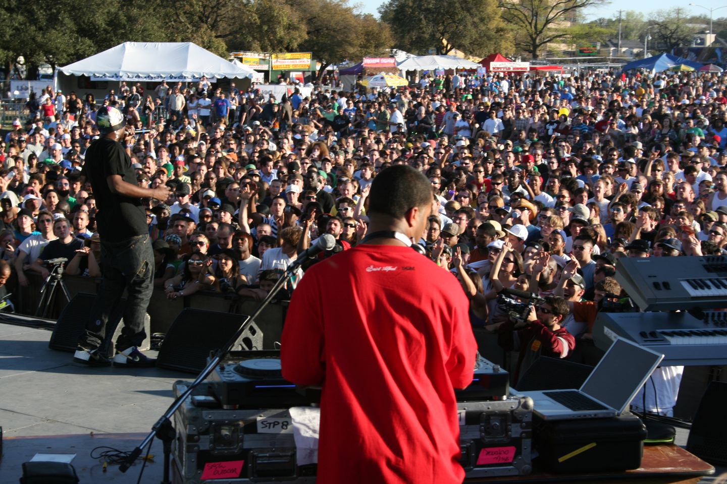 Talib Kweli, 2008. Photo by Daniel Lewis