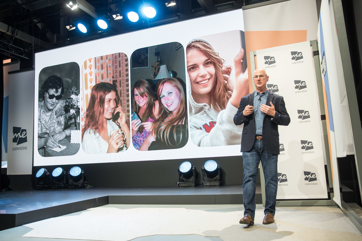 Steve Horowitz, Vice President of Technology for Snap Inc., during his session: “The Creative Camera: How Reimagining the Camera Empowers Self-expression and New Ways to Experience the World.” Photo by Markus Nass/Daimler AG