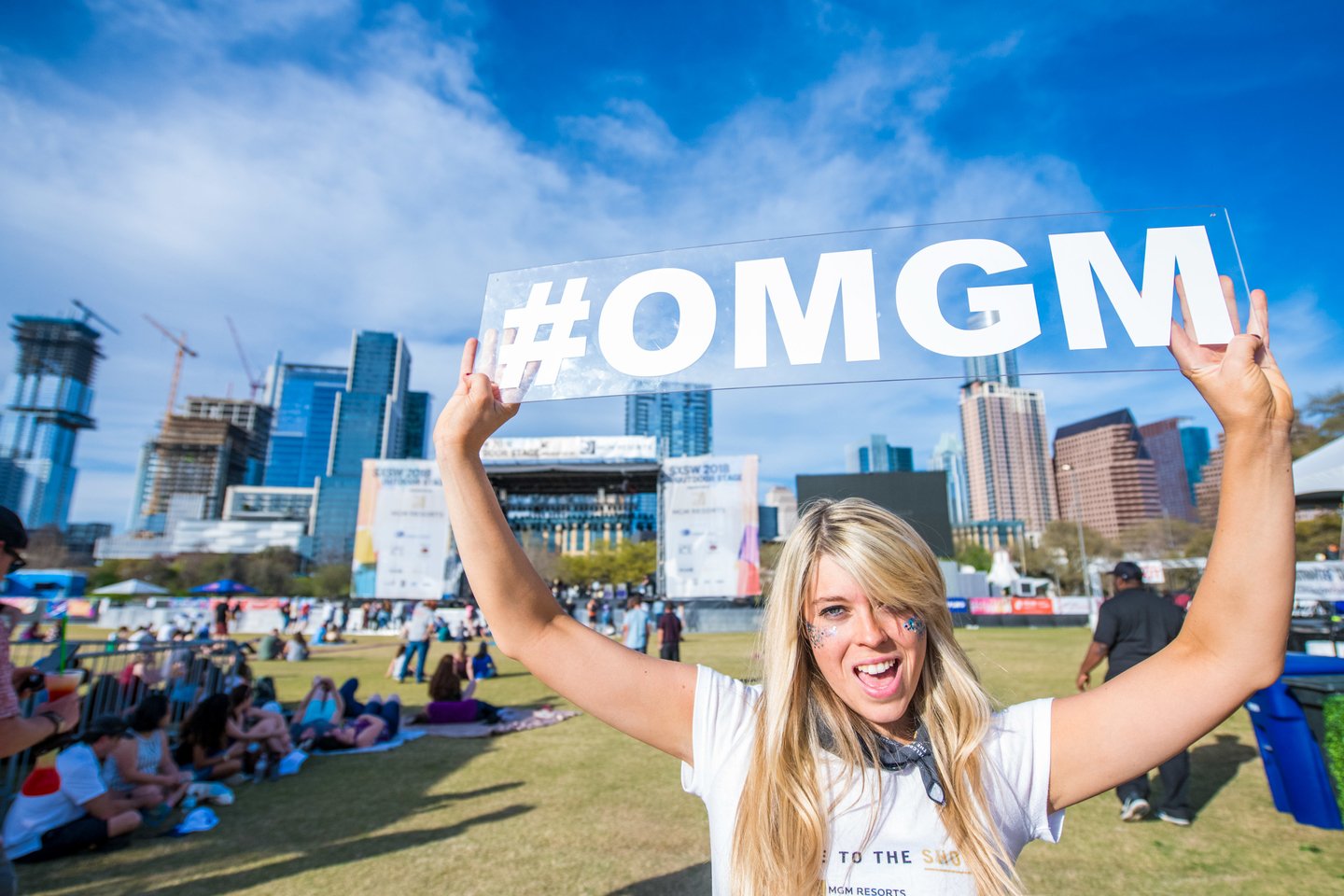 The SXSW Outdoor Stage Presented by MGM Resorts. Photo by David Brendan Hall