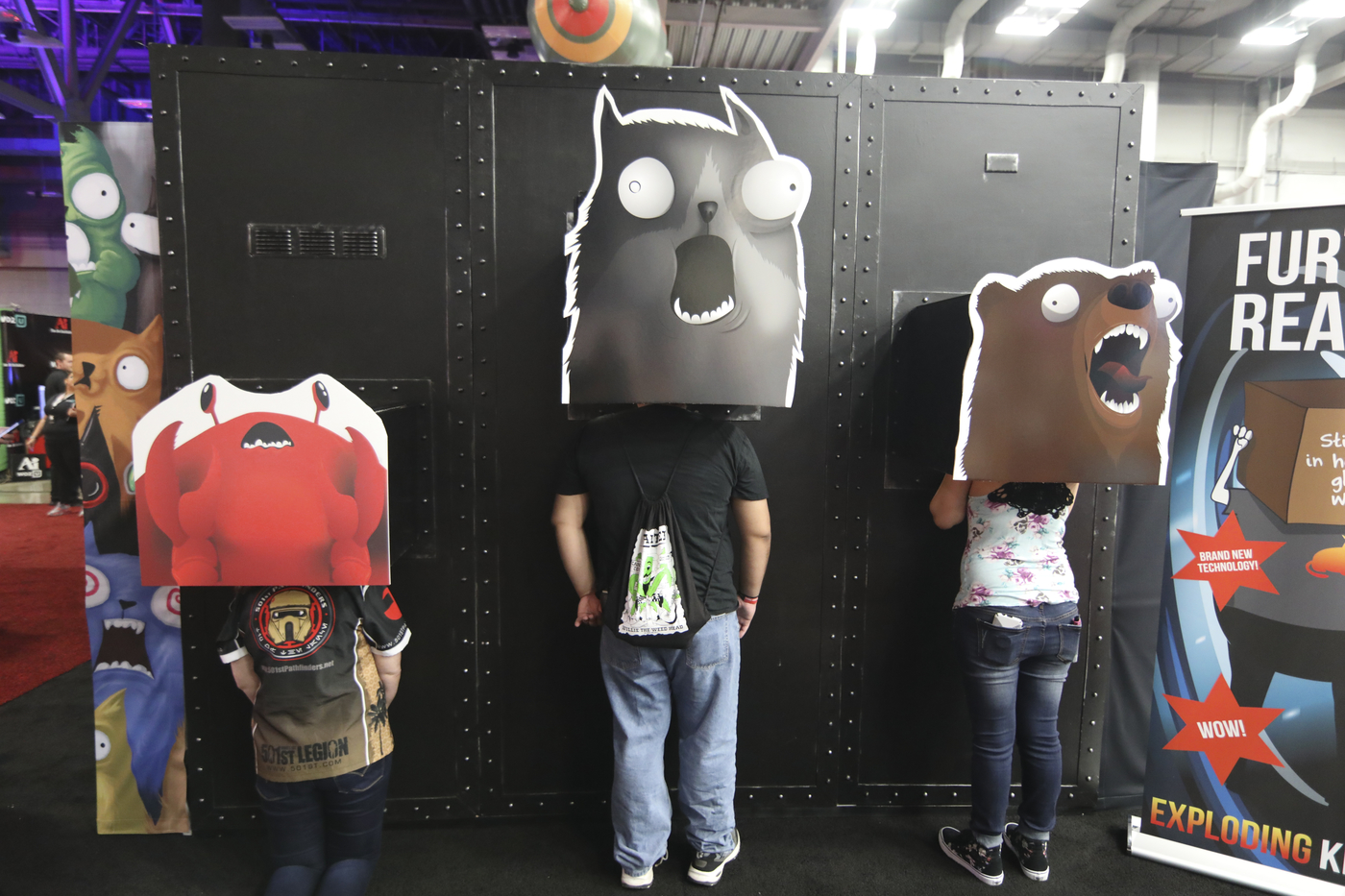 Exploding Kittens at SXSW Gaming. Photo by Randy and Jackie Smith