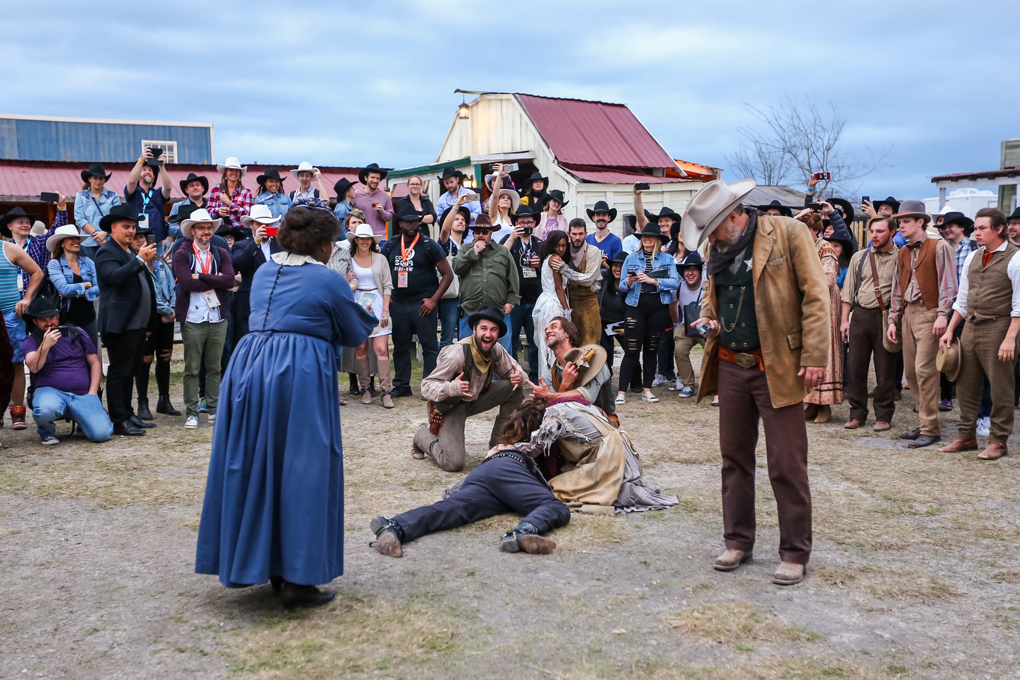 Some lucky visitors got to check out the “Live Without Limits Weekend,” a special event presented by the HBO series Westworld. Photo by Diego Donamaria