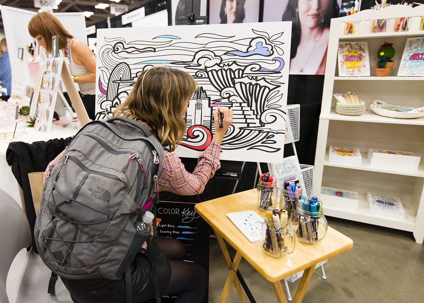 Art supplies are much, much more are on sale at the SXSW Marketplace, located in Exhibit Hall 4 through Saturday. Photo by Ann Alva Wieding