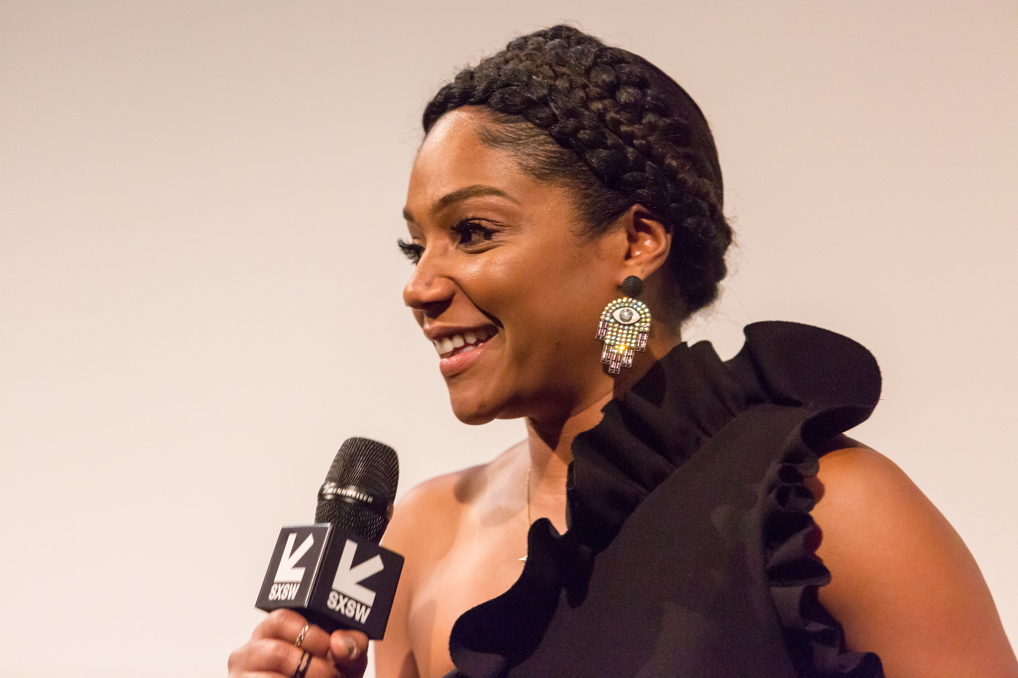 Tiffany Haddish at The Last O.G. Q&A. Photo by Cal Holman