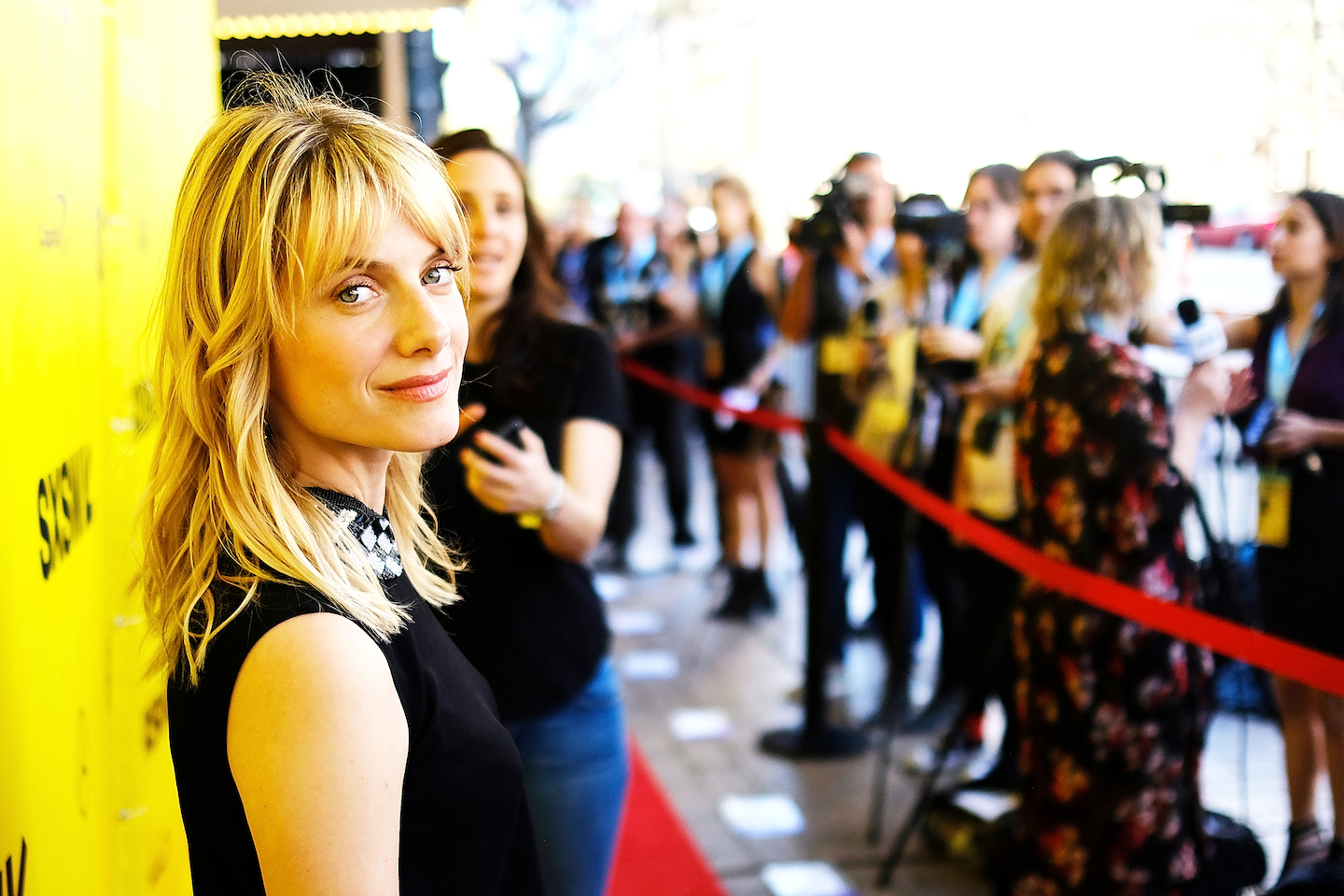 Director Melanie Laurent attended the world premiere of Galveston. Photo by Matt Winkelmeyer/Getty Images for SXSW