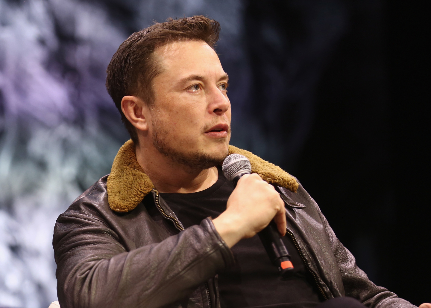 Elon Musk during “Elon Musk Answers Your Questions!” Photo by Diego Donamaria/Getty Images for SXSW