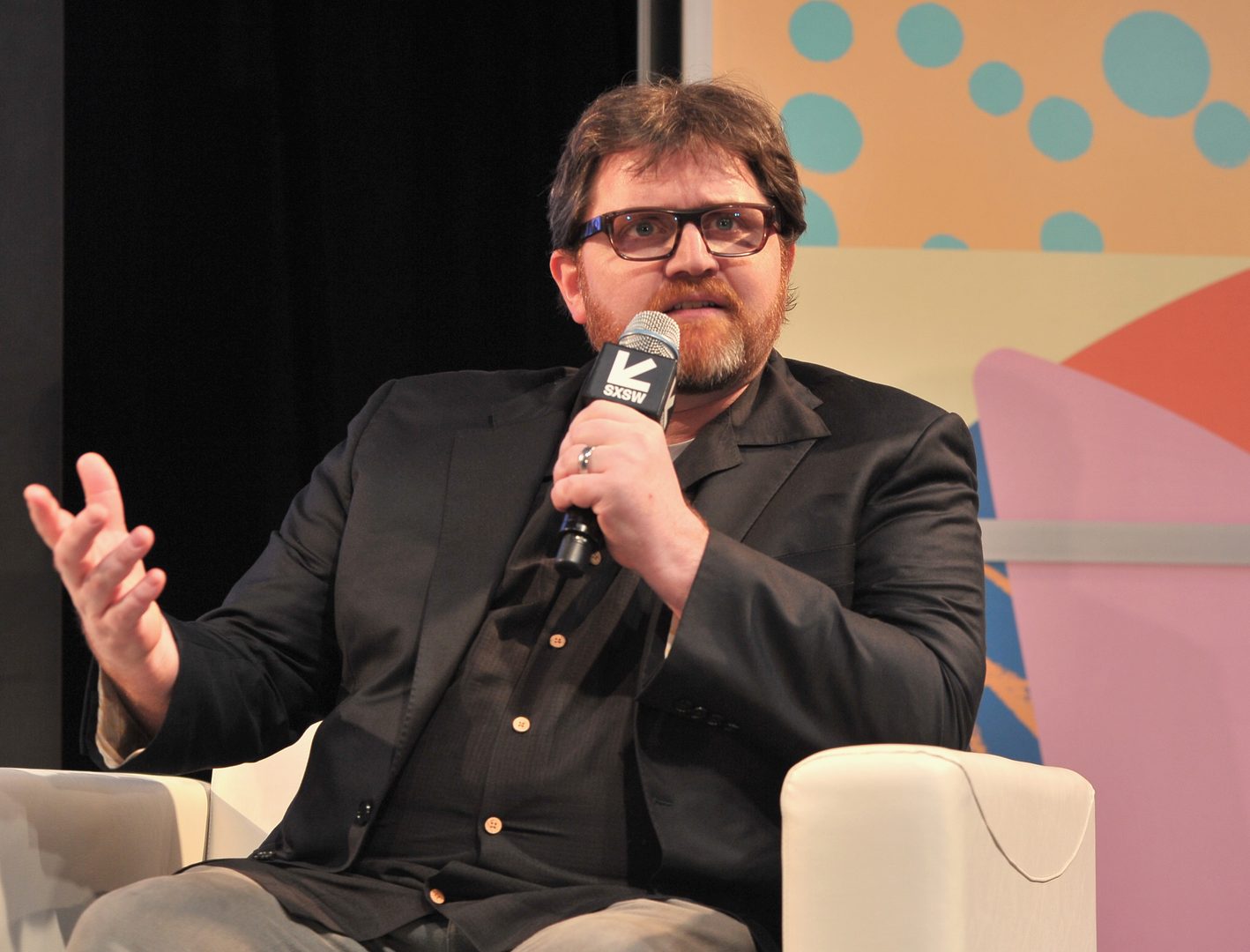 “A Conversation with Ernie Cline” featured the creator of Ready Player One. Photo by Chris Saucedo/Getty Images for SXSW