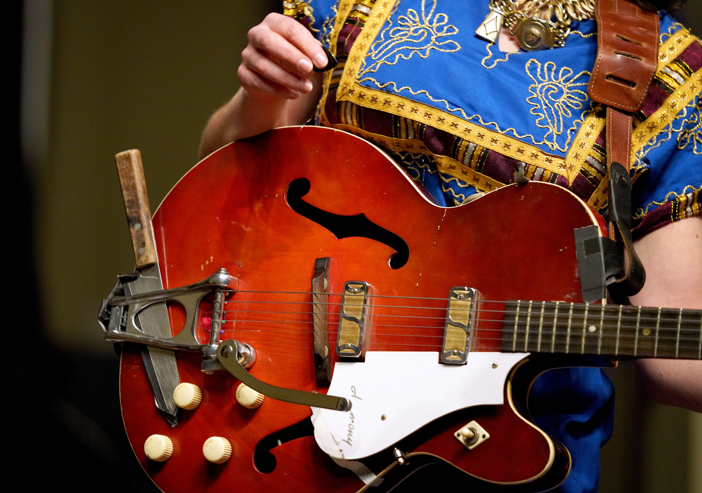 Gemma Ray performed onstage at at St. David's Historic Sanctuary.