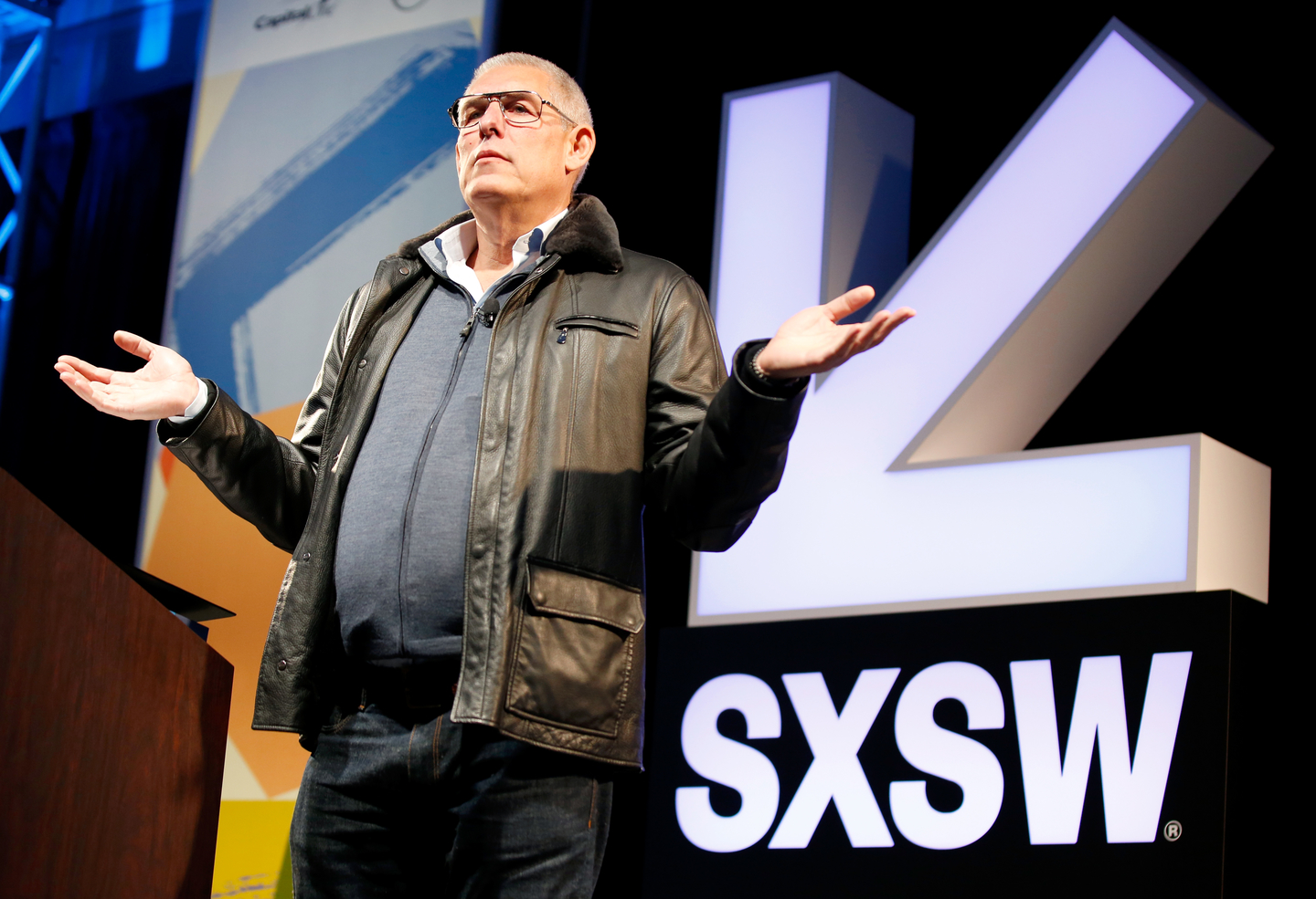 Music Keynote: Lyor Cohen. Photo by Sean Mathis/Getty Images for SXSW