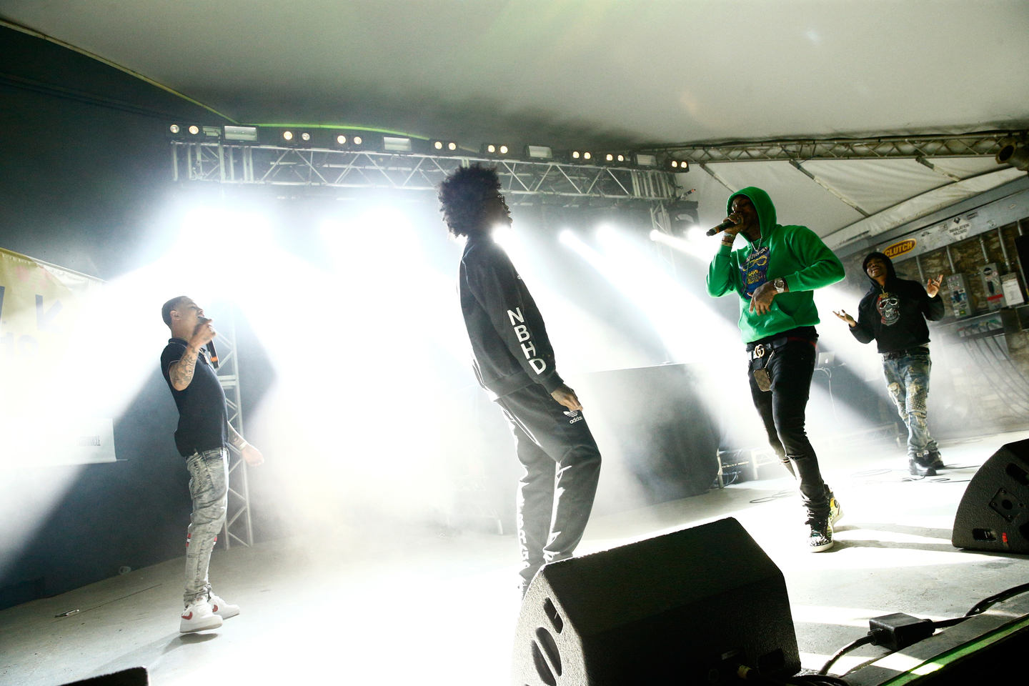 SOB x RBE performed at Stubb's on Thursday night. Photo by Steve Rogers Photography/Getty Images for SXSW