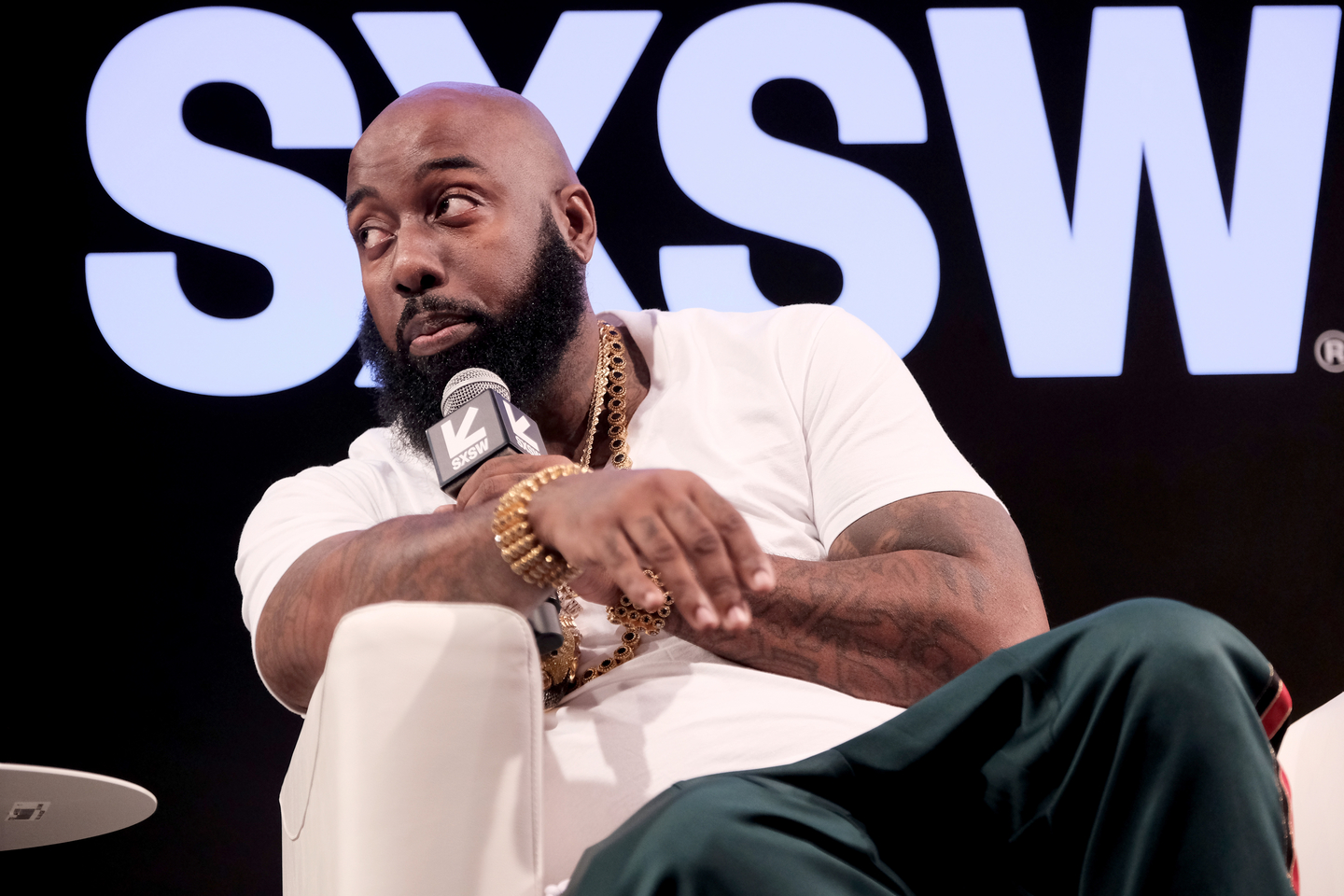 Trae tha Truth was part of the “Helping Hands in Hip-Hop: A Hurricane Harvey Story w/ Trae the Truth” session.