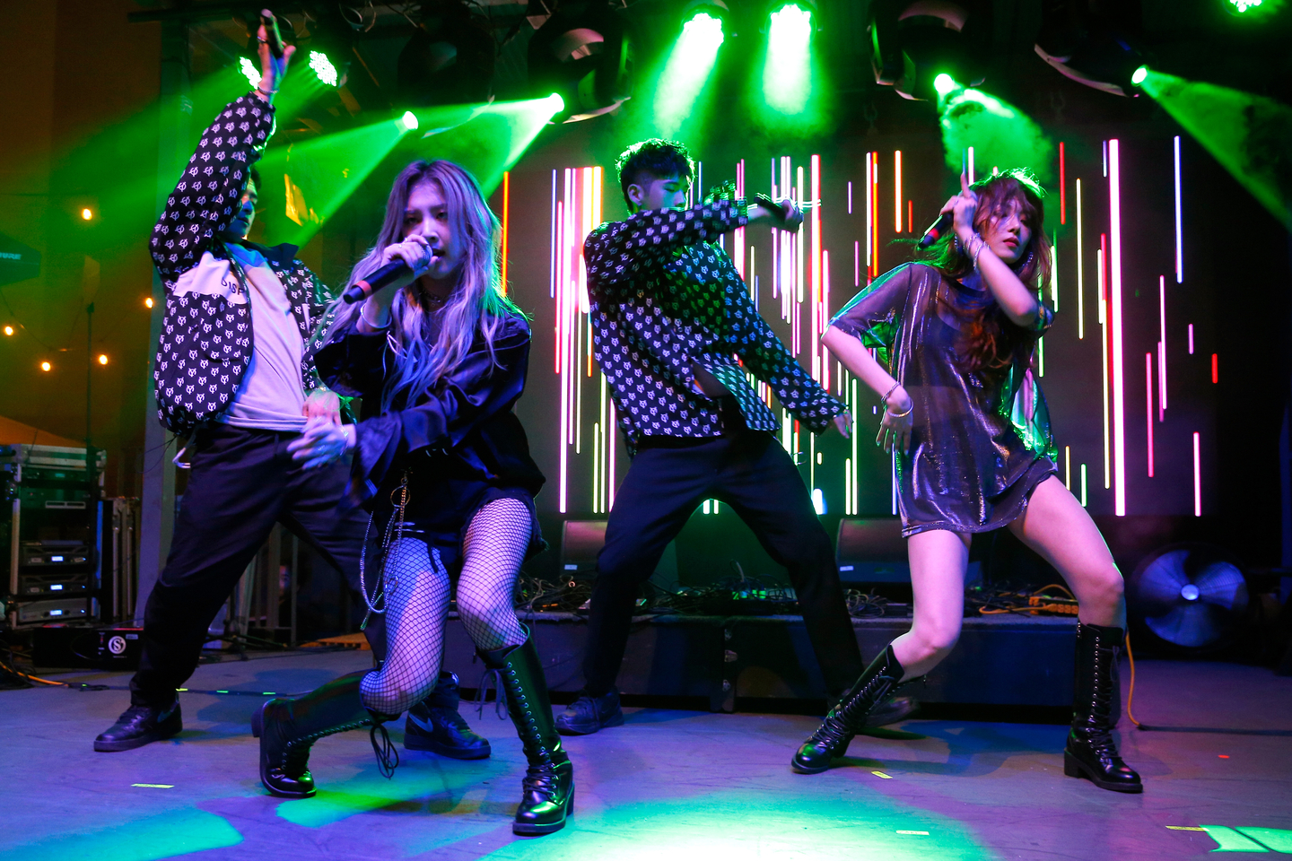 KARD performed at the Korea Spotlight show at The Belmont on March 16, 2018 in Austin, Texas. Photo by Steve Rogers Photography/Getty Images for SXSW