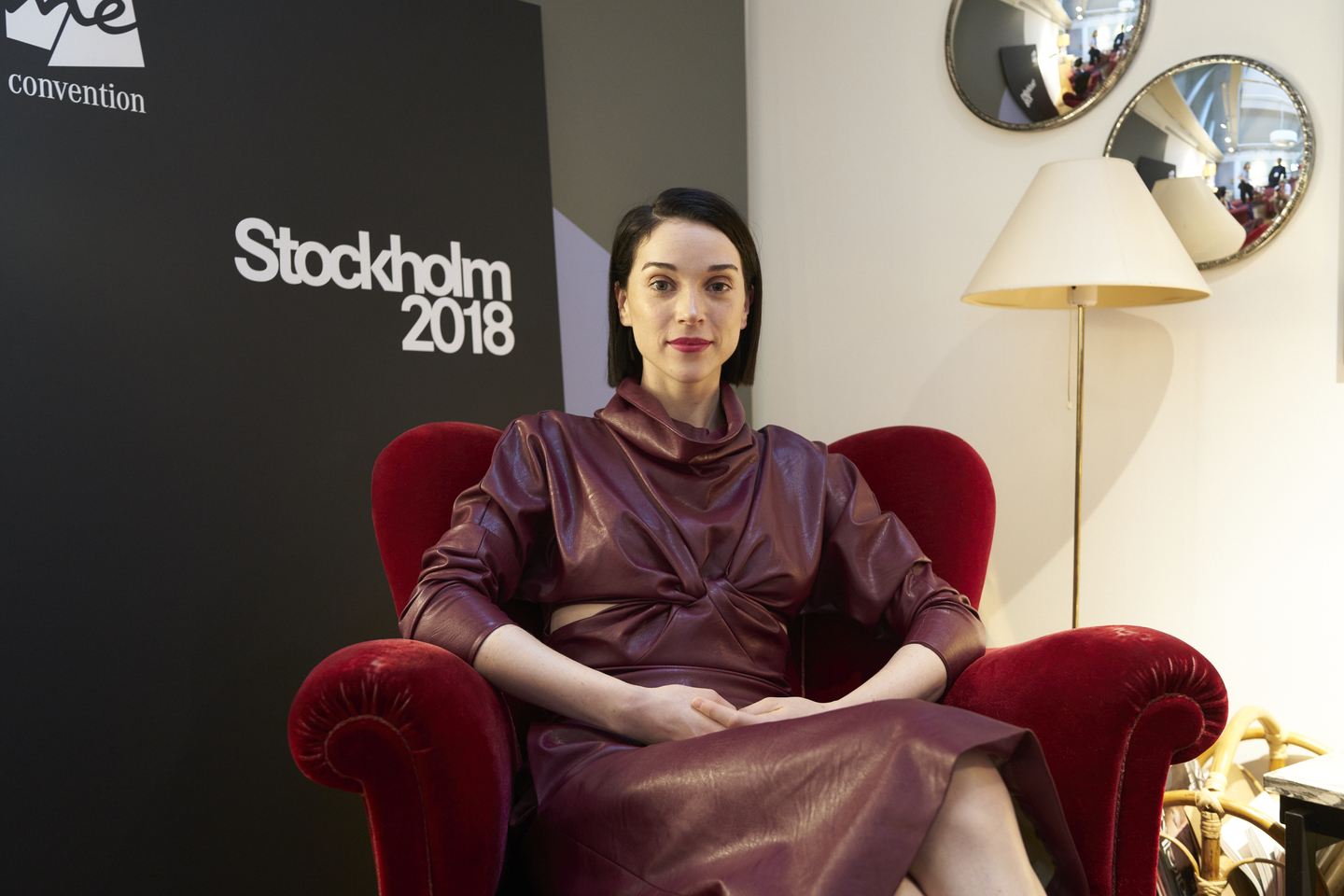 Musician Annie Clark aka St. Vincent. Photo by Richard Pflaume/Daimler AG