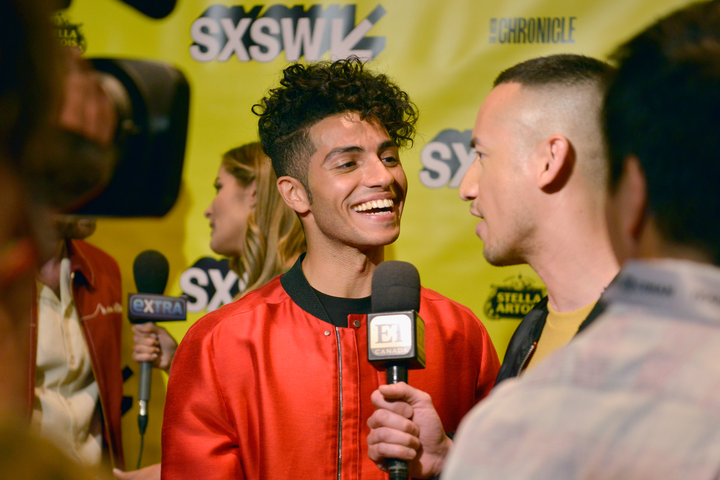 Mena Massoud at the Run This Town World Premiere – Photo by Nicola Gell/Getty Images for SXSW