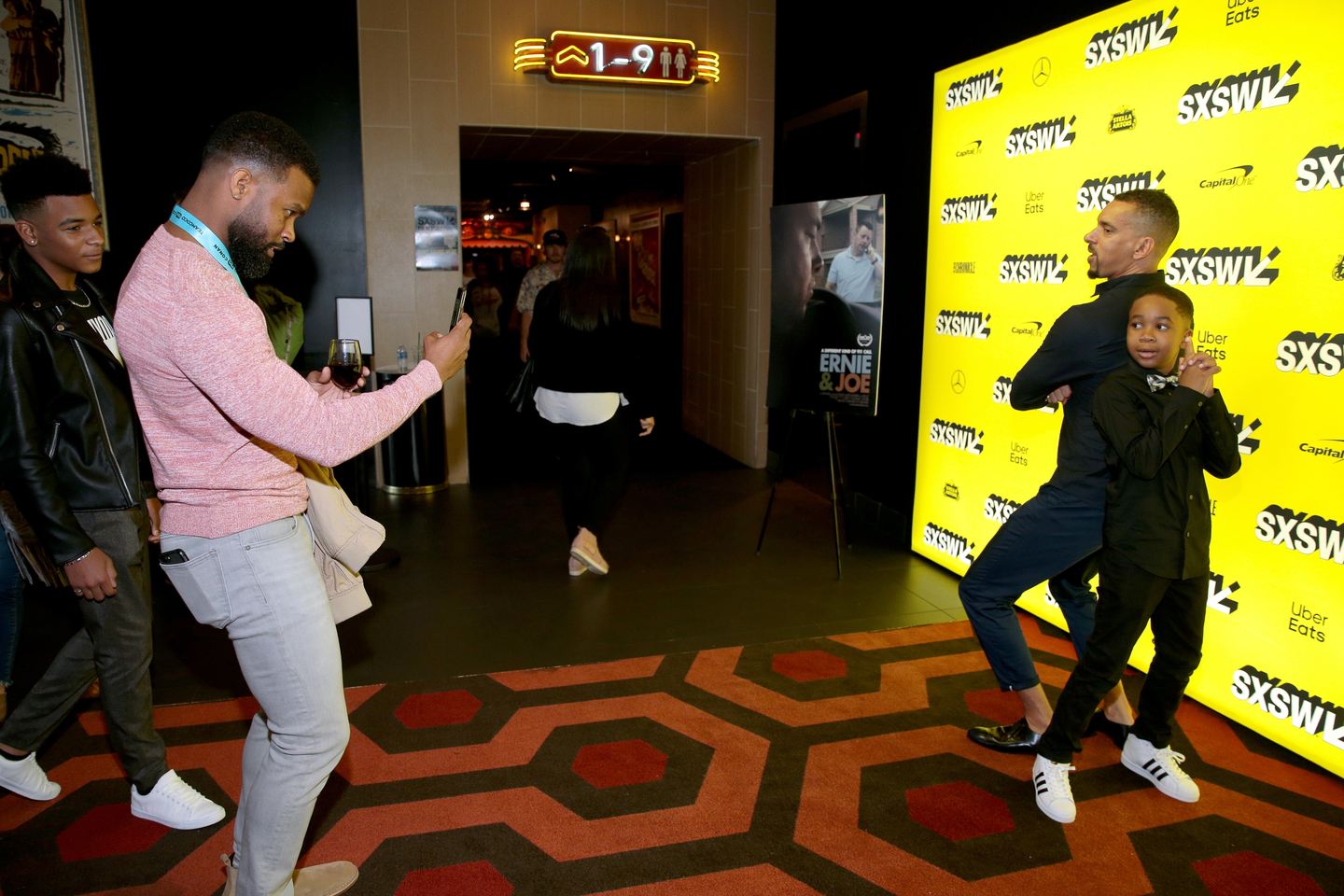 Michael Francis Williams and Cayden K. Williams at the David Makes Man World Premiere – Photo by Steve Rogers Photography/Getty Images for SXSW