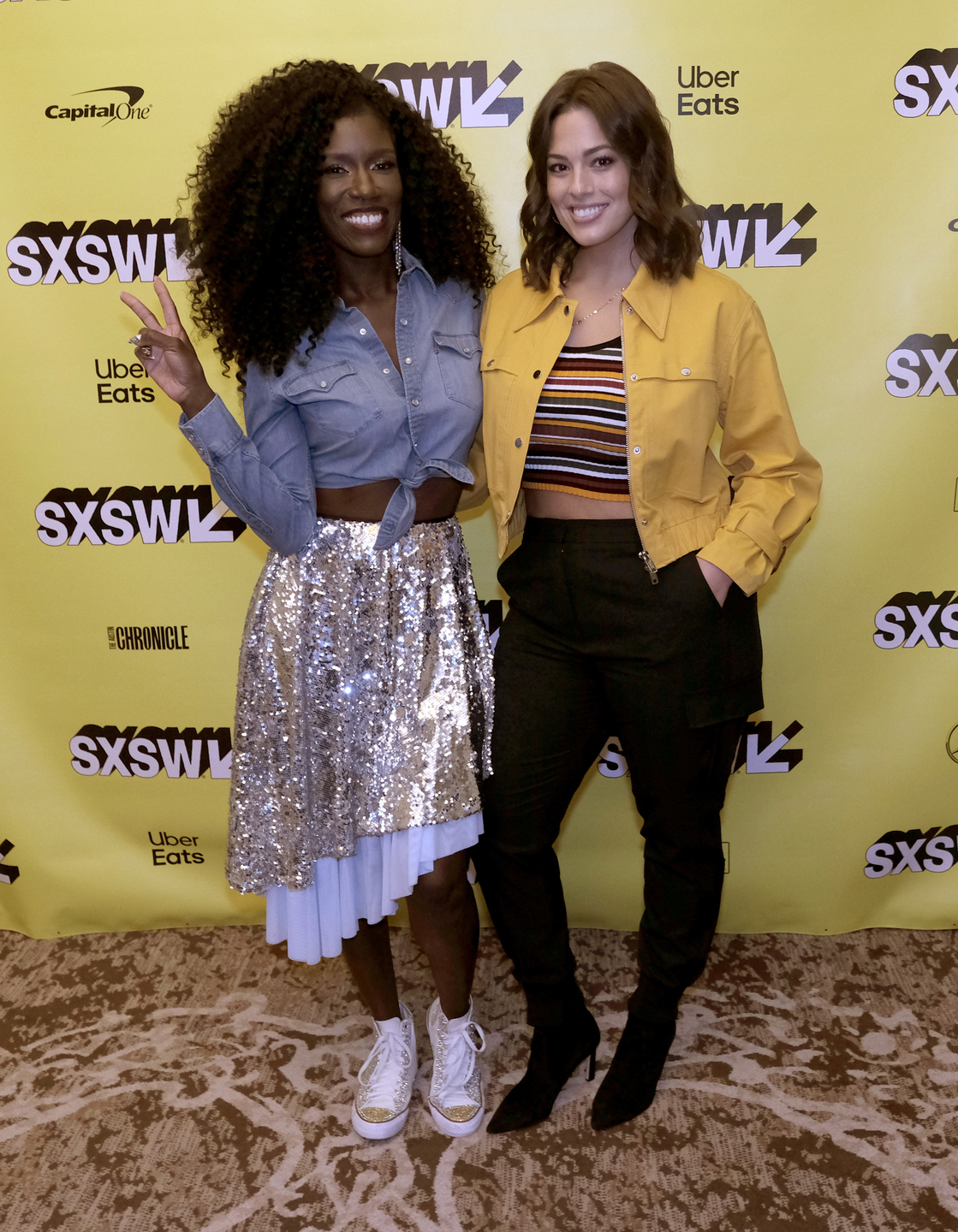 Bozoma Saint John and Ashley Graham at their Convergence Keynote – Photo by Hubert Vestil/Getty Images for SXSW