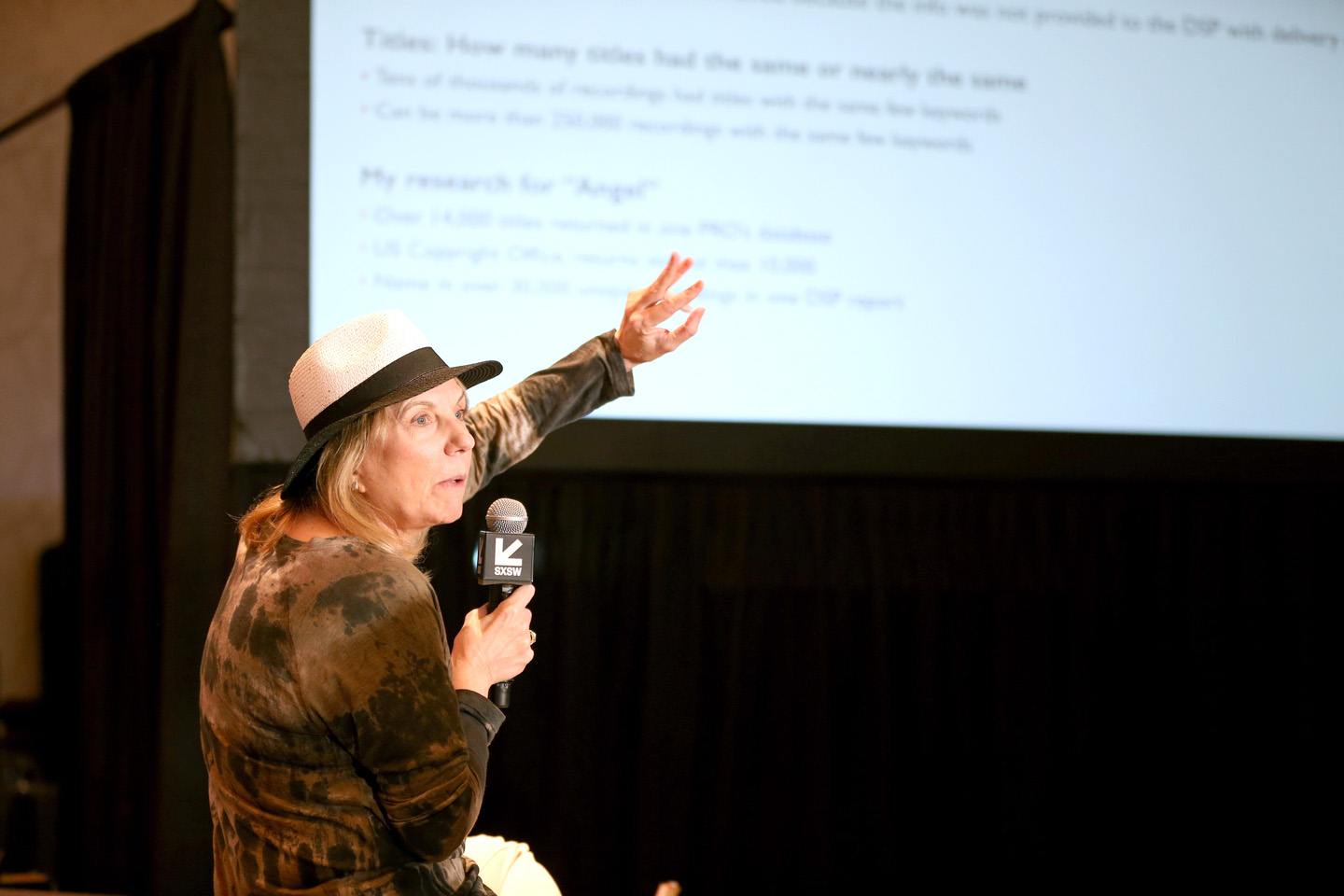 Susan Butler at the Creator Credits: Providing the Missing Links Featured Session – Photo by Hutton Supancic/Getty Images for SXSW