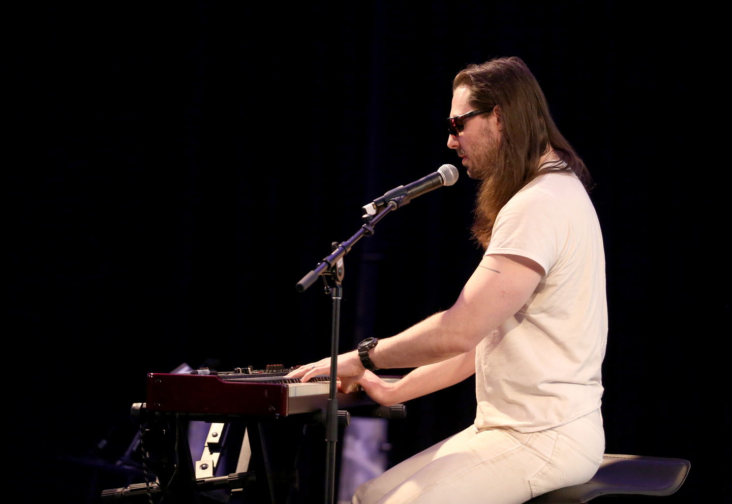 Andrew WK at the Heavenly Pop Hit Featured Session – Photo by Diego Donamaria/Getty Images for SXSW