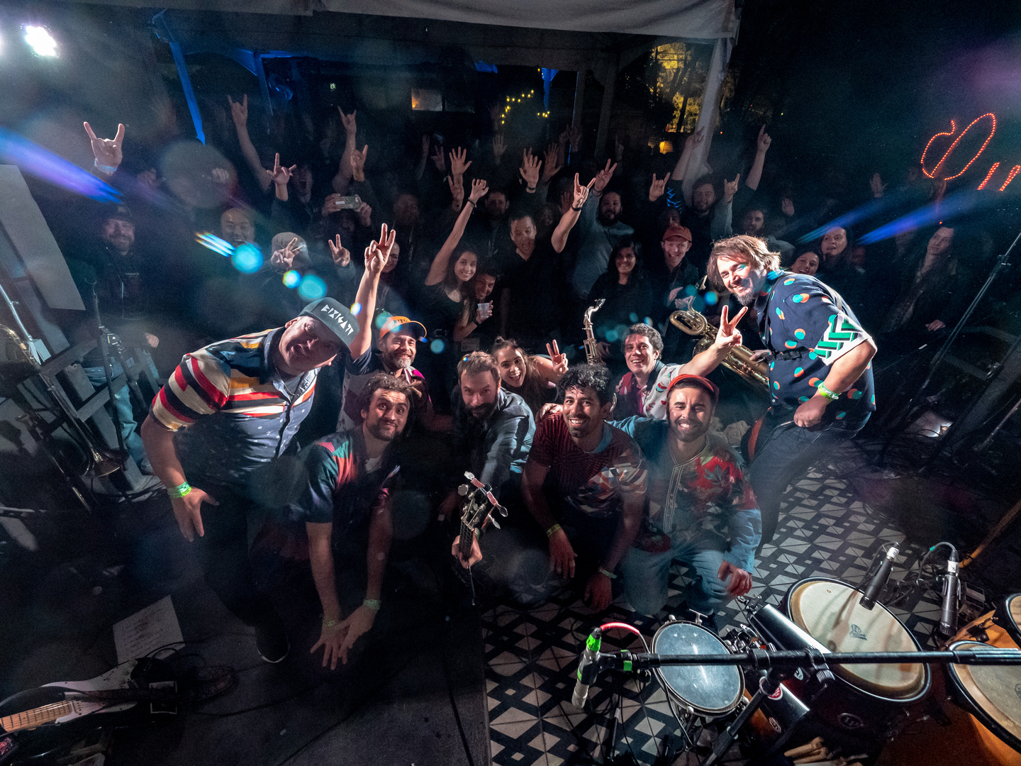 Bixiga 70 at Lucille, presented by Brasil Music Club – Photo by Caleb Pickens