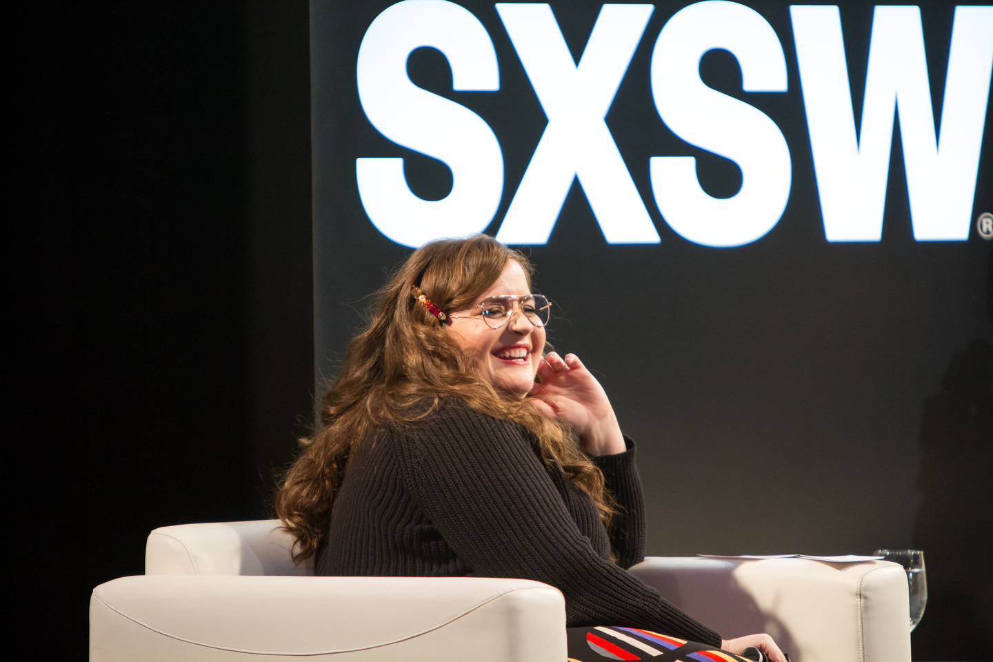 Aidy Bryant at her Featured Session – Photo by Tim Strauss