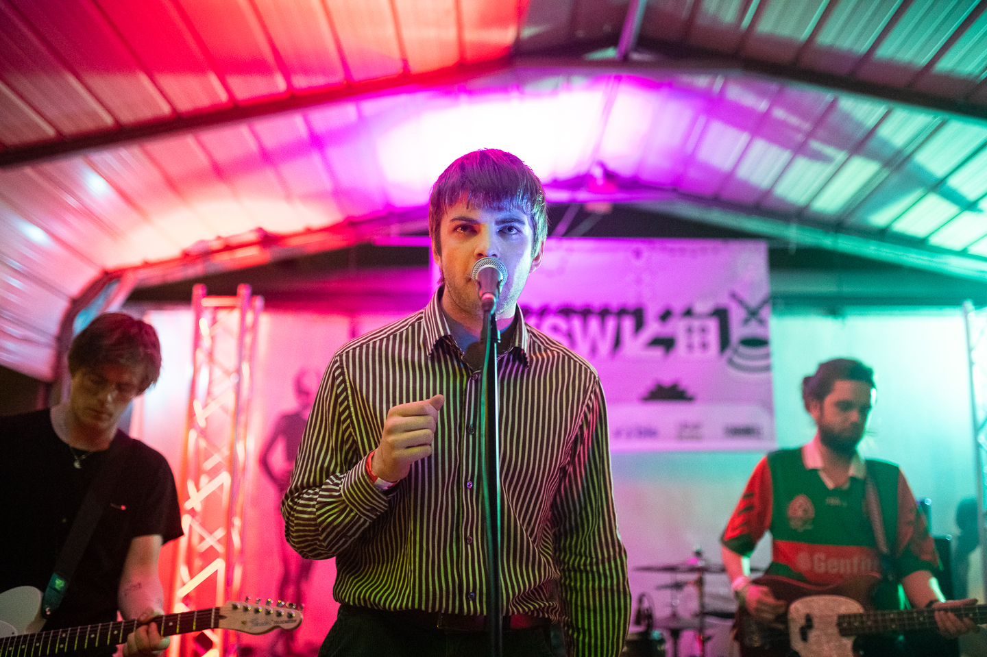 Fontaines D.C. at Swan Dive Patio, presented by DIY Presents – Photo by Adam Kissick