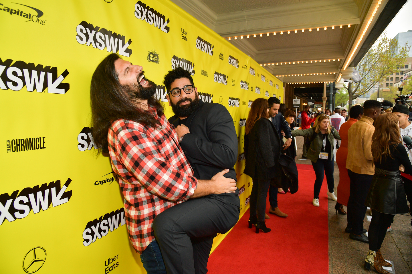 Kayvan Novak and Mousa Kraish at The Day Shall Come World Premiere – Photo by Matt Winkelmeyer/Getty Images for SXSW