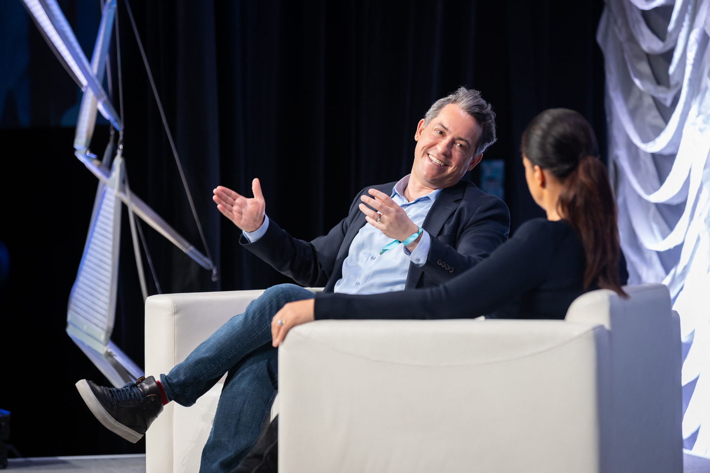 Jim Bankoff and Soledad O’Brien at their Featured Session – Photo by Edward Bennett