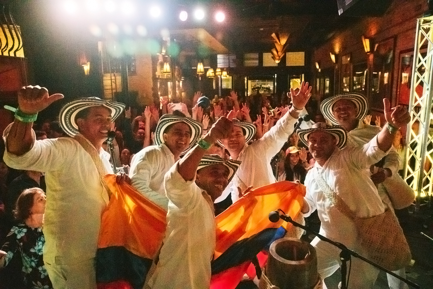 Los Gaiteros de Ovejas at Speakeasy – Photo by Rey Romo