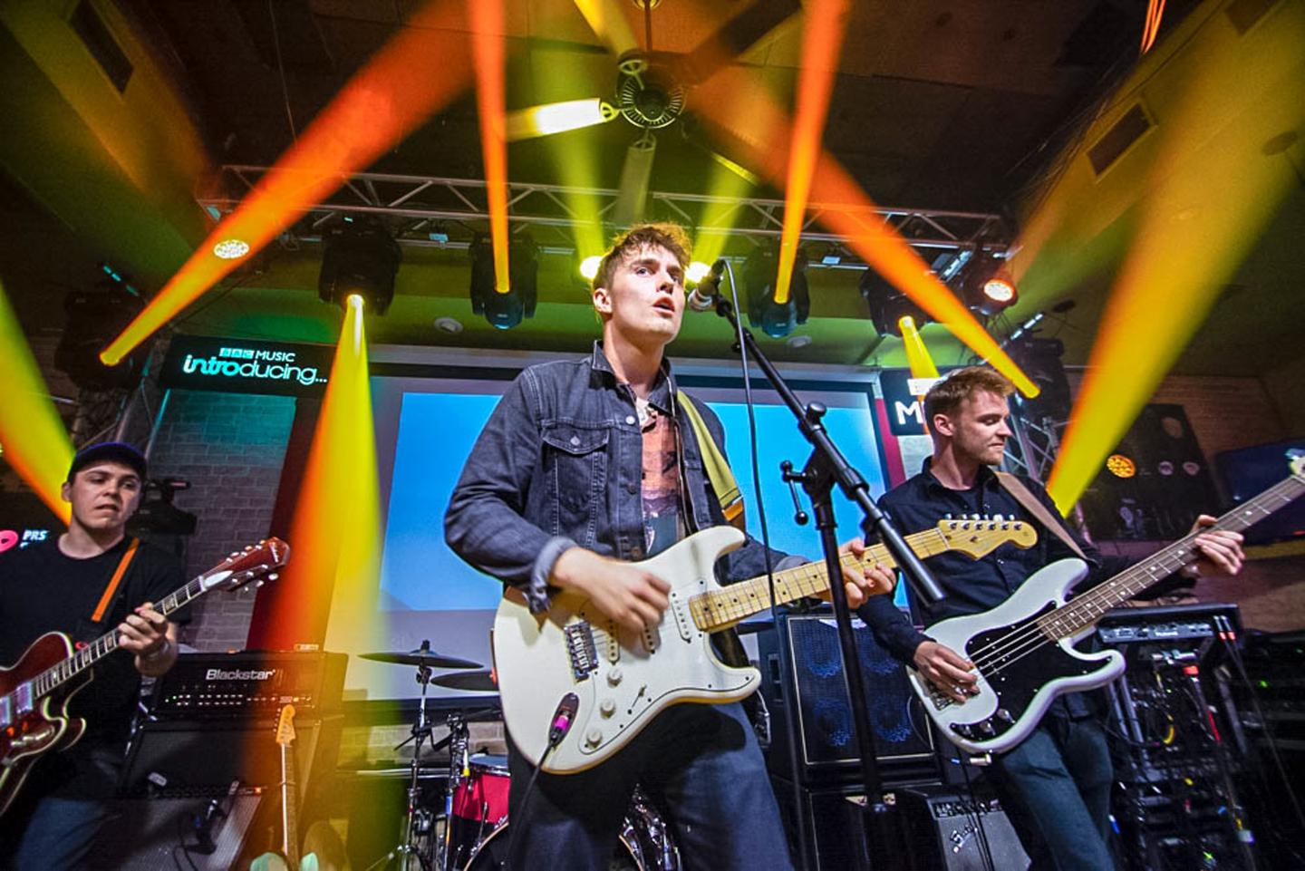 Sam Fender at British Music Embassy at Latitude 30, presented by BBC Music Introducing in association with PRS Foundation – Photo by Shannon Johnston