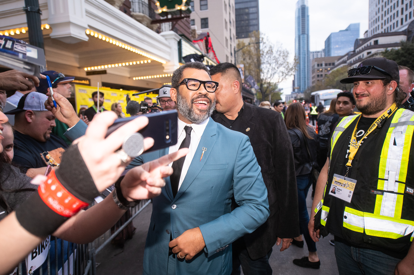 Jordan Peele at the Us World Premiere – Photo by Adam Kissick